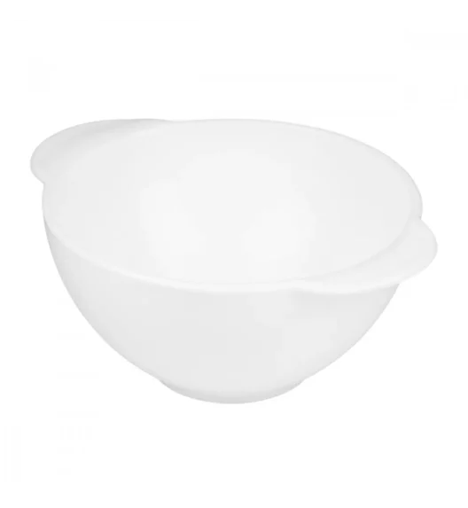 PRIMA DECO CLASSIC Bulionówka 540 ml / biała / szkło hartowane