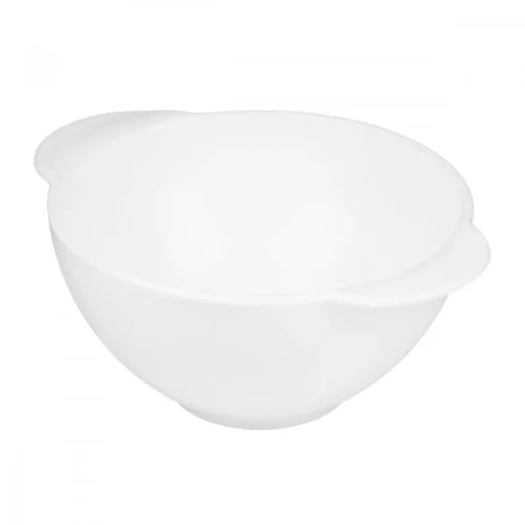 PRIMA DECO CLASSIC Bulionówka 540 ml / biała / szkło hartowane