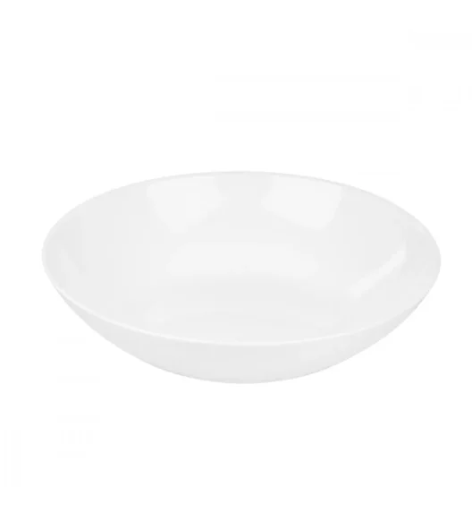 PRIMA DECO CLASSIC Talerz głęboki do zupy 20 cm / biały / szkło hartowane
