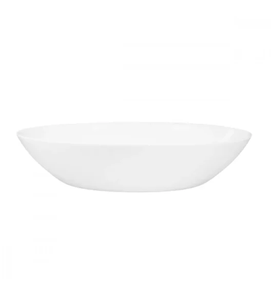 PRIMA DECO CLASSIC Talerz głęboki do zupy 20 cm / biały / szkło hartowane