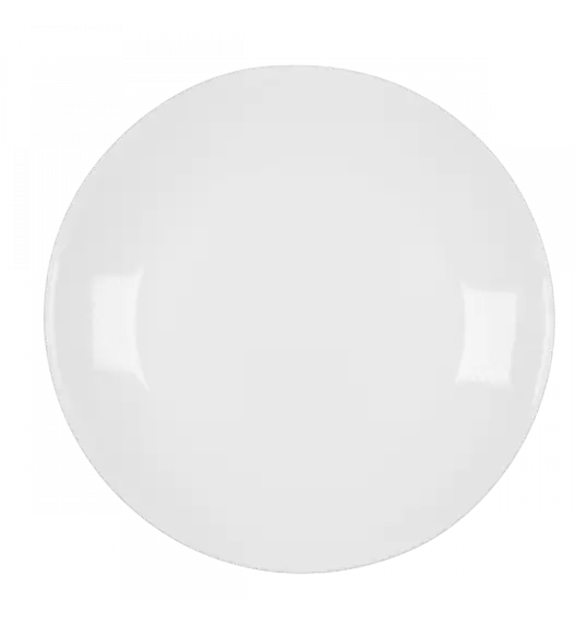 PRIMA DECO CLASSIC Komplet obiadowy OPALEX 18 el dla 6 os / z miseczką / biały / szkło hartowane