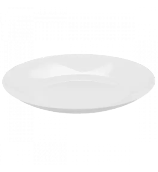 PRIMA DECO CLASSIC Komplet obiadowy OPALEX 18 el dla 6 os / z miseczką / biały / szkło hartowane