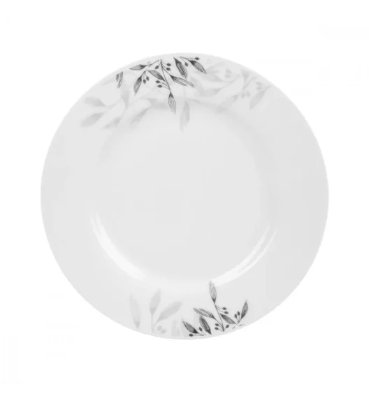 PRIMA DECO Komplet obiadowy 36 el dla 12 os NATURA / okrągły / porcelana