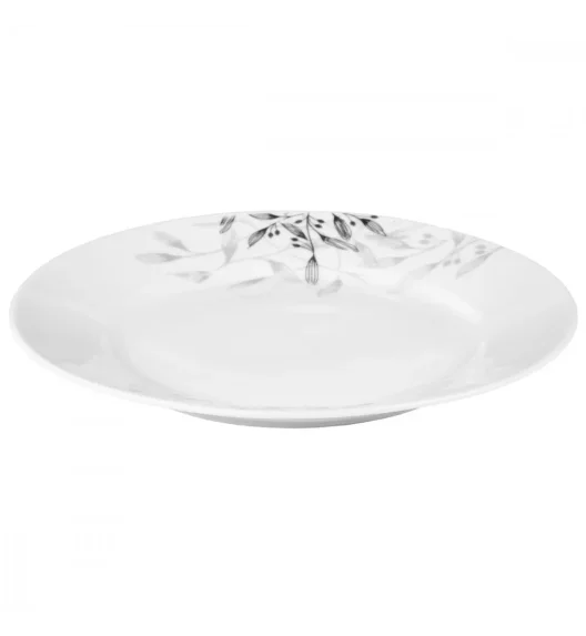 PRIMA DECO Komplet obiadowy 36 el dla 12 os NATURA / okrągły / porcelana
