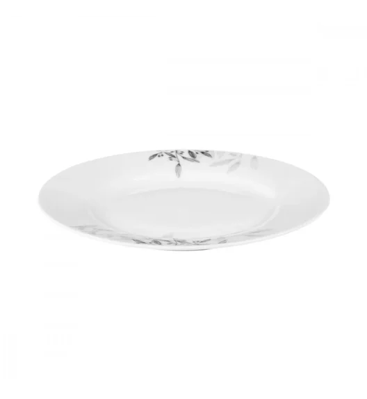 PRIMA DECO Komplet obiadowy 36 el dla 12 os NATURA / okrągły / porcelana