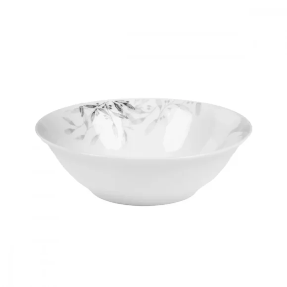 PRIMA DECO Komplet obiadowy 54 el dla 18 os NATURA / okrągły / porcelana