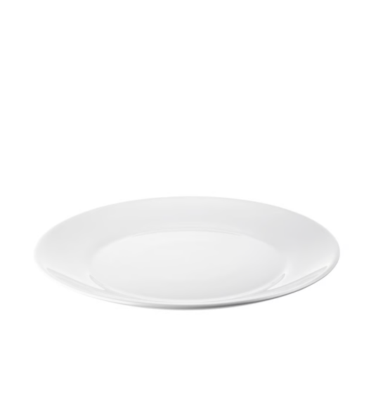 IKEA OFTAST BIAŁY TALERZ DESEROWY 19 CM