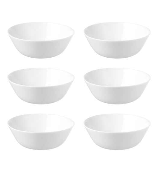 IKEA OFTAST BIAŁY 6x MISKA 15 CM