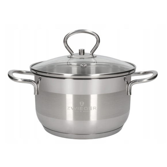 ZWIEGER ROCCA Garnek 18 cm 2,5 l | stal nierdzewna AISI 304 | | indukcja