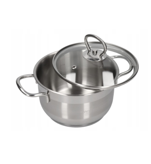 ZWIEGER ROCCA Garnek 18 cm 2,5 l | stal nierdzewna AISI 304 | | indukcja