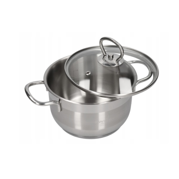 ZWIEGER ROCCA Garnek 18 cm 2,5 l | stal nierdzewna AISI 304 | | indukcja