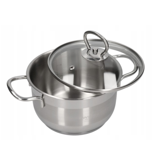 ZWIEGER ROCCA Garnek 24 cm 5,6 l | stal nierdzewna AISI 304 | | indukcja