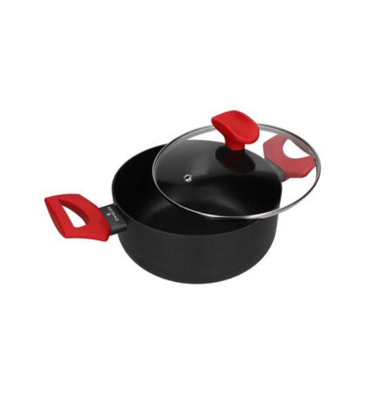 ZWIEGER CARMINA Komplet 3 garnków z pokrywkami 16, 18, 24 cm | indukcja | aluminium 