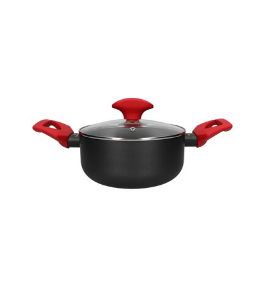 ZWIEGER CARMINA Komplet 3 garnków z pokrywkami 16, 18, 24 cm | indukcja | aluminium 