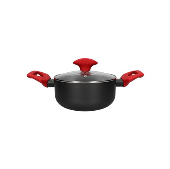 ZWIEGER CARMINA Komplet 3 garnków z pokrywkami 16, 18, 24 cm | indukcja | aluminium 