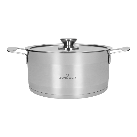 ZWIEGER CALDO Garnek 4,6 l z pokrywką 24 cm całostalowy
