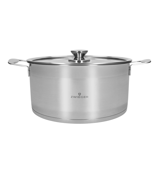 ZWIEGER CALDO Garnek 7,4 l z pokrywką 28 cm całostalowy
