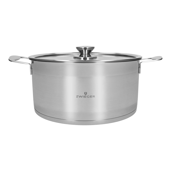 ZWIEGER CALDO Garnek 7,4 l z pokrywką 28 cm całostalowy