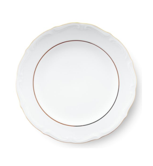 CHODZIEŻ MARIA TERESA B014 ZŁOTA LINIA | Talerz płytki 19 cm / porcelana