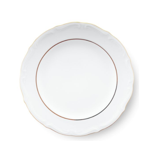 CHODZIEŻ MARIA TERESA B014 ZŁOTA LINIA | Talerz płytki 17 cm / porcelana