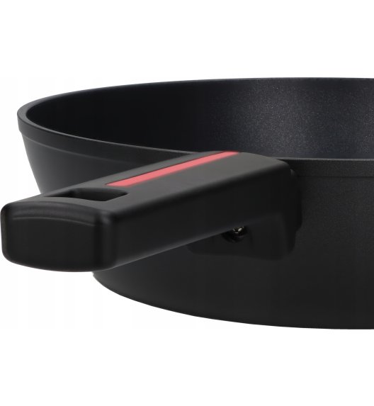 ZWIEGER RED LINE Patelnia głęboka z pokrywką 28 cm / powłoka nieprzywierająca TitanEX