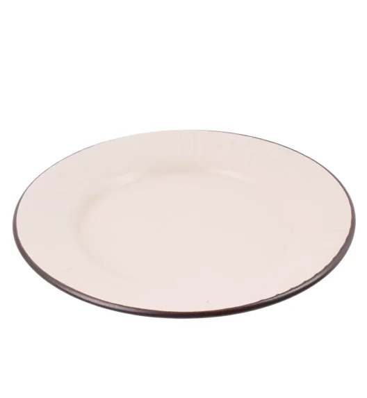 PRIMA DECO BRENTA Komplet obiadowy 18 el dla 6 os / kamionka / kaszmirowy mat