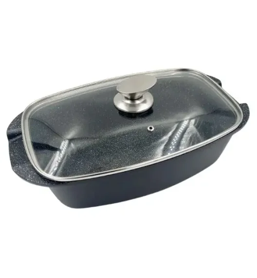 ZWIEGER CALDO Komplet garnki z pokrywkami 8 el (R16, 20, 24,28) + Brytfanna VERON
