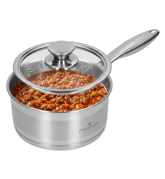 ZWIEGER CALDO Komplet garnki z pokrywkami 8 el (R16, 20, 24,28) + Brytfanna VERON