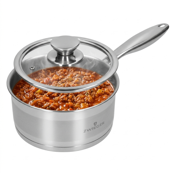 ZWIEGER CALDO Komplet garnki z pokrywkami 8 el (R16, 20, 24,28) + Brytfanna VERON
