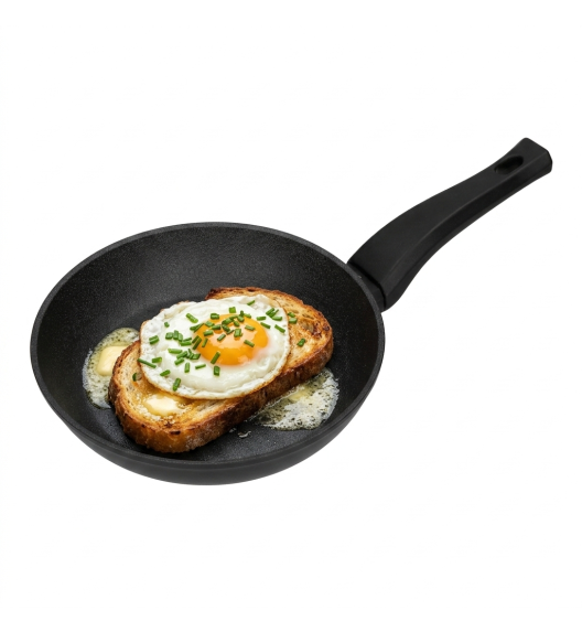 ZWIEGER CALDO Komplet patelnia 20, 24, 28 cm + pokrywki 3w1