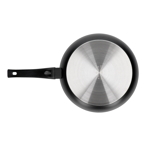 ZWIEGER CALDO Komplet patelnia 20, 24, 28 cm + pokrywki 3w1