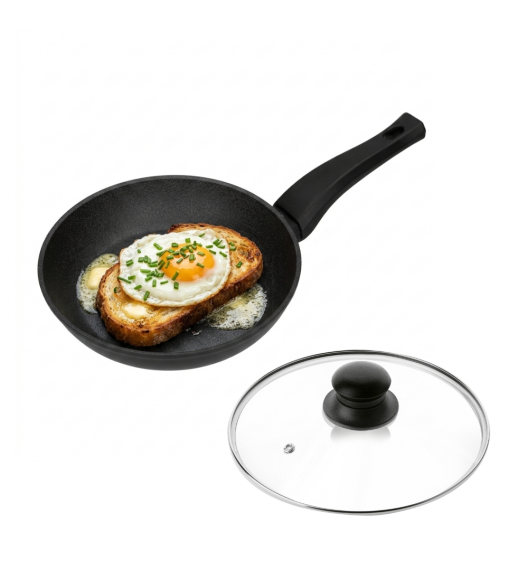 ZWIEGER CALDO Komplet patelnia 20 cm + pokrywka uniwersalna