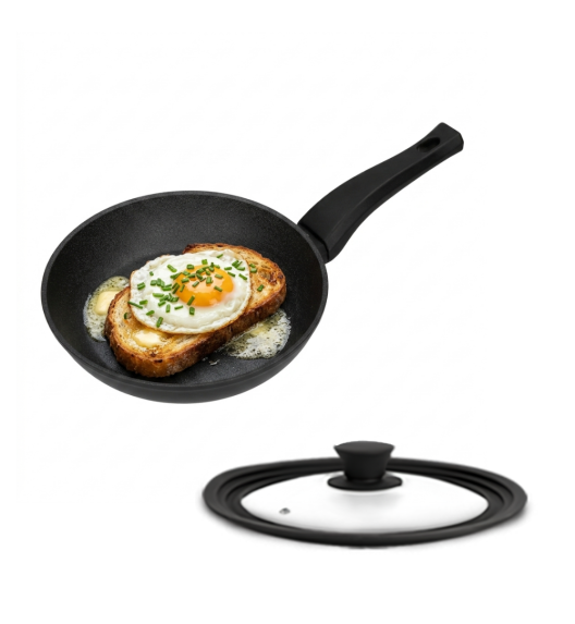 ZWIEGER CALDO Komplet patelnia 20 cm + pokrywka 3w1