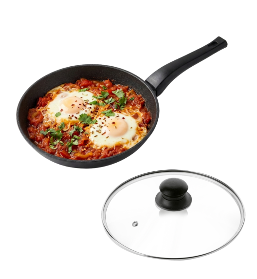 ZWIEGER CALDO Komplet patelnia 24 cm + pokrywka uniwersalna