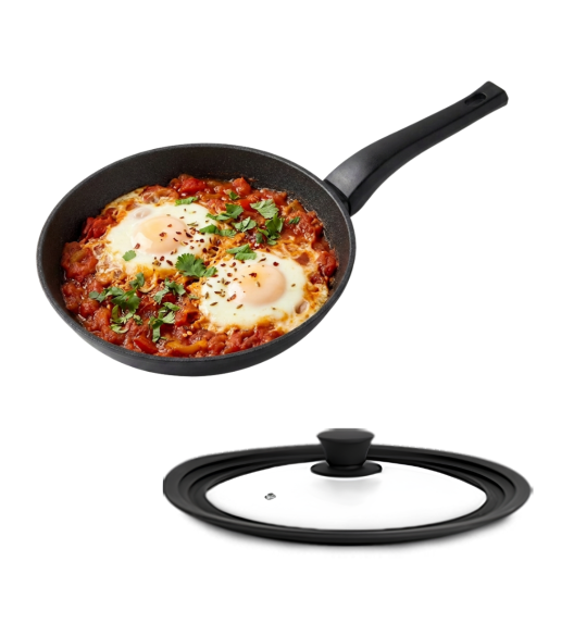 ZWIEGER CALDO Komplet patelnia 24 cm + pokrywka 3w1