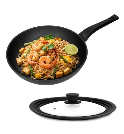 ZWIEGER CALDO Komplet patelnia 28 cm + pokrywka 3w1
