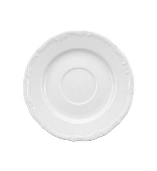 CHODZIEŻ MARIA TERESA C001 BIAŁA Filiżanka 210 ml  ze spodkiem / porcelana