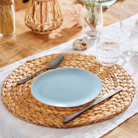 LUMINARC DIWALI PARADISE BLUE Talerz deserowy 19 cm / szkło