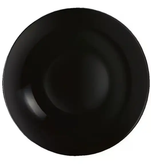 LUMINARC DIWALI BLACK Talerz głęboki 20 cm / szkło