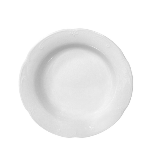 CHODZIEŻ KAMELIA C000 BIAŁA Talerz głęboki 22 / porcelana