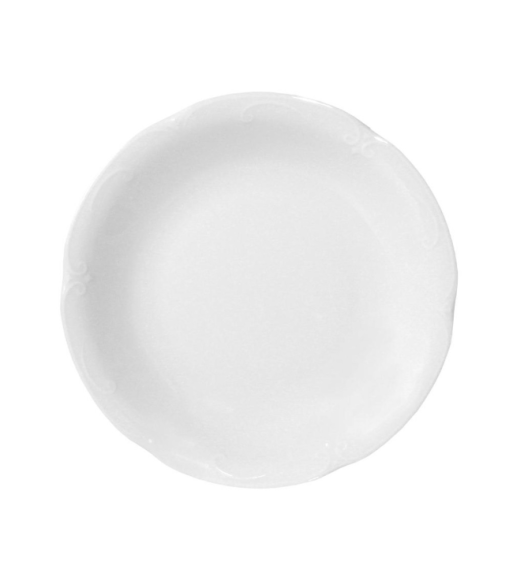 CHODZIEŻ KAMELIA C000 BIAŁA Talerz płytki 24 cm / porcelana