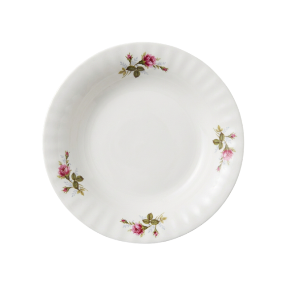 CHODZIEŻ IWONA B026 Serwis obiadowy 18 el 6 osób / porcelana / Chodzieska róża