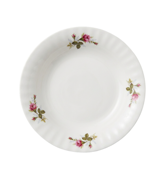 CHODZIEŻ IWONA B026 Serwis obiadowy 36 el 12 osób / porcelana / Chodzieska róża