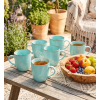 CHODZIEŻ CITY CT05 ŻYWIOŁY Kubek 300 ml x 6 sztuk / SPOKÓJ OCEANU / porcelana
