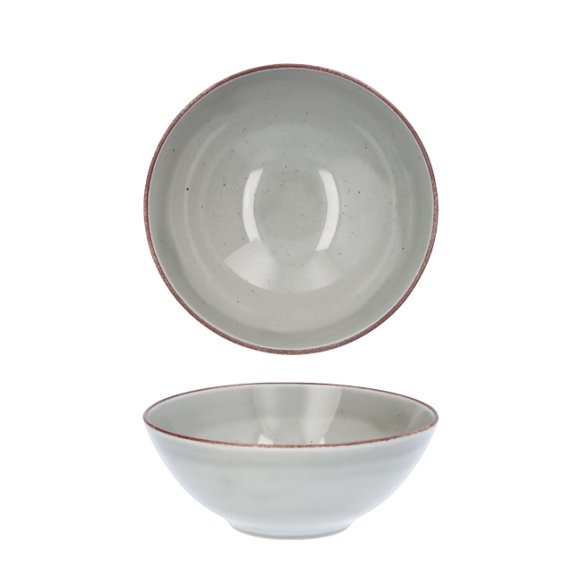 CHODZIEŻ CITY CT01 ŻYWIOŁY Salaterka 17 cm x 6 sztuk  / WULKANICZNA ZIEMIA / porcelana