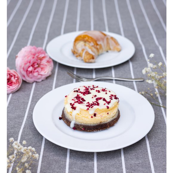 LUBIANA SIMPLE Serwis obiadowy 18 el / 6 osób | biała porcelana