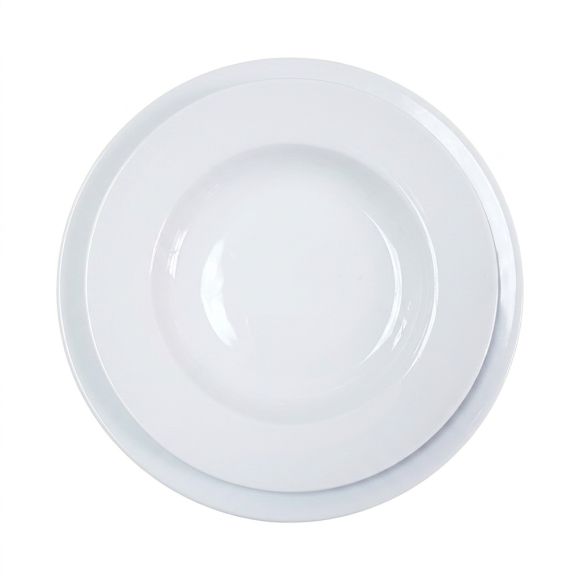 LUBIANA SIMPLE Serwis obiadowy 18 el / 6 osób | biała porcelana