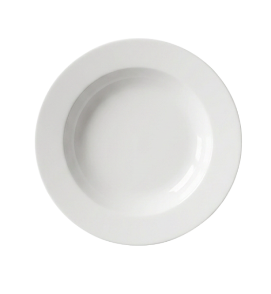 LUBIANA SIMPLE Serwis obiadowy 18 el / 6 osób | biała porcelana