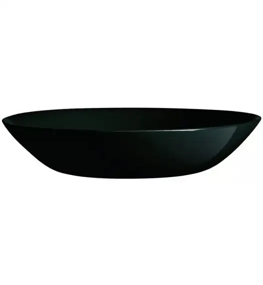 LUMINARC DIWALI BLACK 12x Talerz głęboki 20 cm / szkło