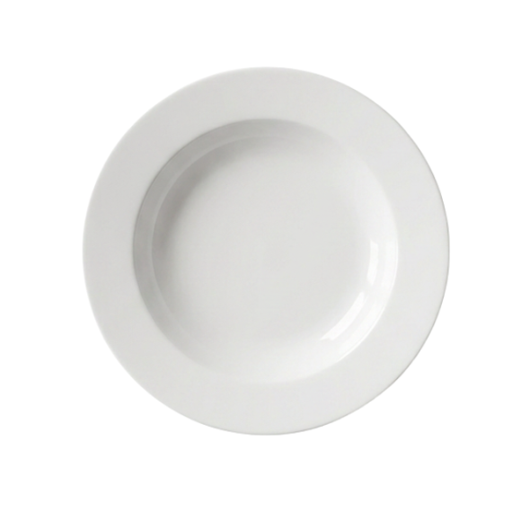 LUBIANA SIMPLE Serwis obiadowy 72 el / 18 osób | biała porcelana